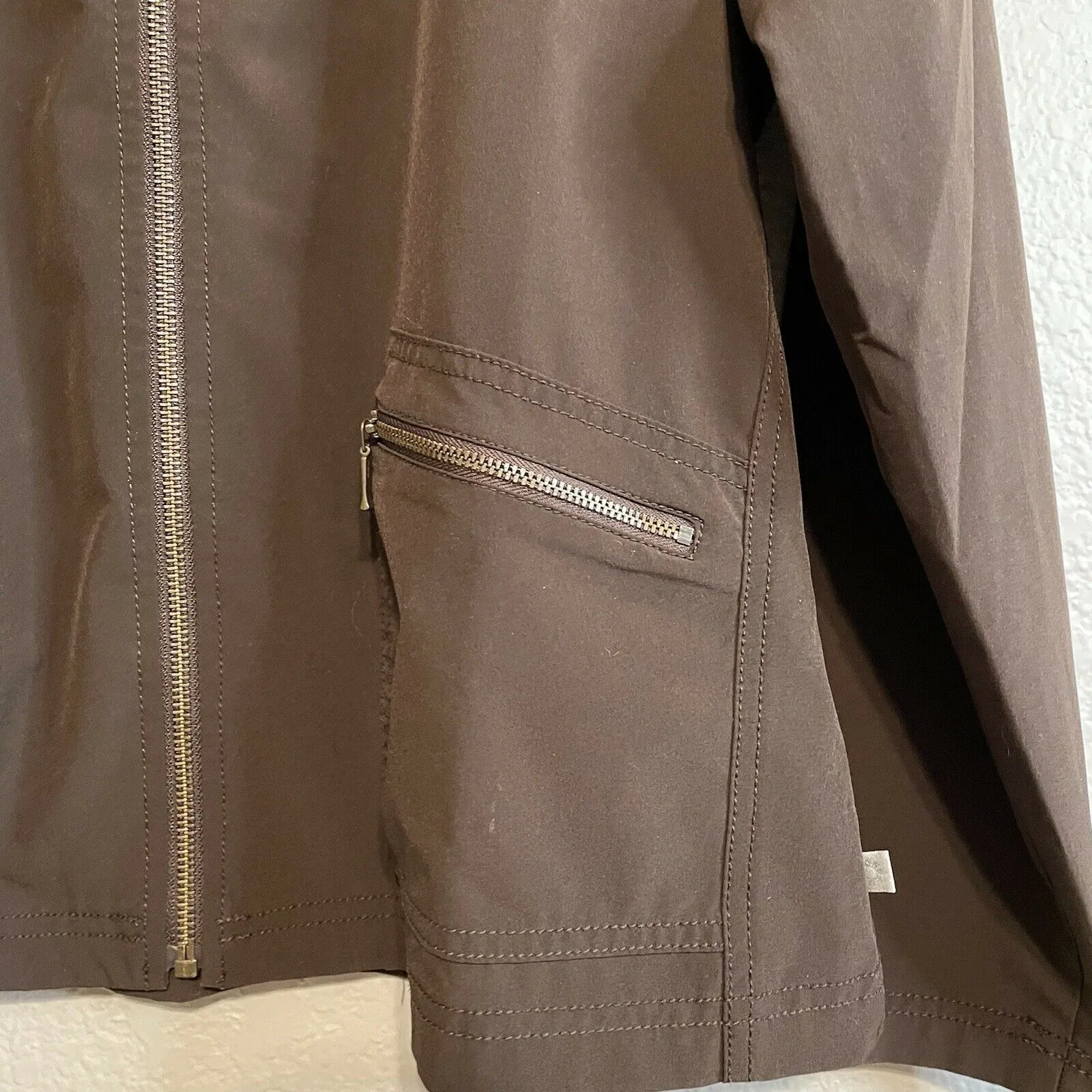 Zip Front Windbreaker