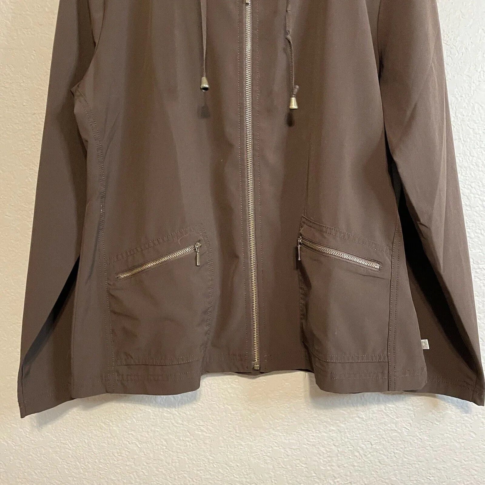 Zip Front Windbreaker